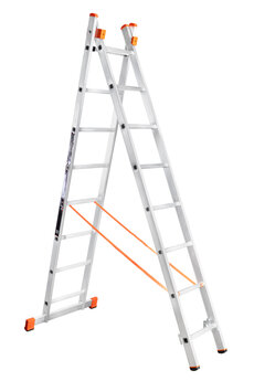 Hliníkový rebrík dvojdielny univerzálny 55308 PREMIUM