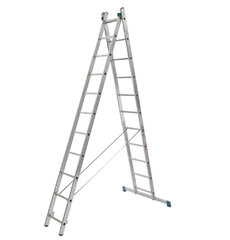 Hliníkový rebrík dvojdielny univerzálny 7511 PROFI