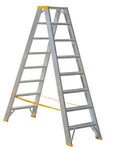 Schodíky obojstranné hliníkové 9408 PROFI PLUS