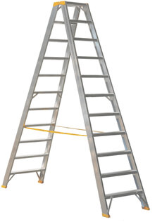 Schodíky obojstranné hliníkové 9411 PROFI PLUS