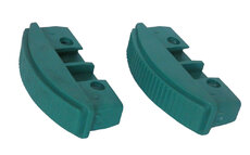 Plastová pätka EU-8220 tyrkysová