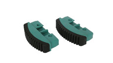 Plastová pätka EU-8220.10 tyrkysovo-čierna