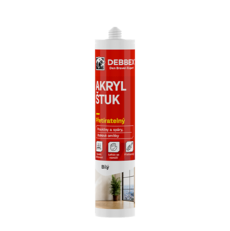 Den Braven - Akrylový štukový tmel, kartuše, 310 ml, bílý