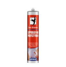 Den Braven - Polystyrenové lepidlo, kartuše, 310 ml, bílé