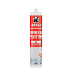 Den Braven - Polystyrenové lepidlo, kartuše, 310 ml, bílé