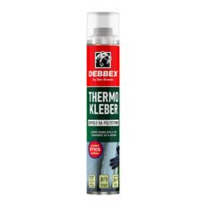 Den Braven - THERMO KLEBER, pistolová nádoba, 750 ml, žlutá