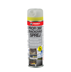 Den Braven - Značkovací sprej, aerosolový sprej, 500 ml, bílý