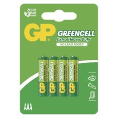 Zinko-chloridová baterie GP Greencell R03 (AAA)