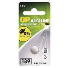 Alkalická knoflíková baterie GP LR54 (189F)