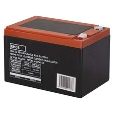 Bezúdržbový olověný trakční akumulátor. 12 V/15 Ah, faston 6,3 mm