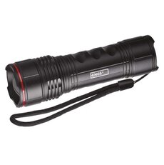 Ruční kovová svítilna LED, 500 lm, 4× AAA, ostření