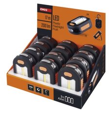 Pracovní světlo COB LED P3889, 200 lm, 3× AAA, 12 ks