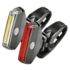Přední + zadní světla LED. pro kolo P3922 na 2×CR2032,22 lm
