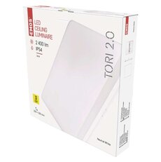 LED svítidlo TORI, čtvercové bílé 24W neutrální, IP54