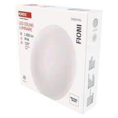 LED prisadené svietidlo FIONI, kruhové biele 18W,  IP44 neutrálna biela