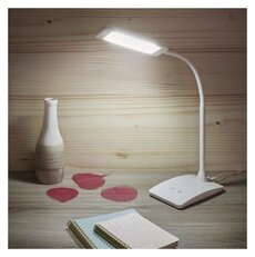 Stolní lampa LED Eddy, bílá
