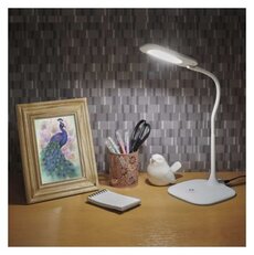 Stolní lampa LED STELLA, bílá