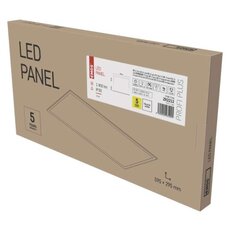 LED panel 30×60, obdélníkový zapuštěný bílý, 18W neutr. b., nouzový