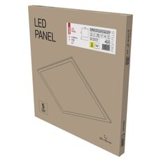 LED panel 60×60, čtvercový zapuštěný bílý, 40W neutrální b.