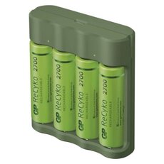 Nabíječka baterií GP USB Everyday B421 + 4AA GP ReCyko 2700