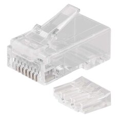 Konektor RJ45 pro kabel UTP (drát), bílý