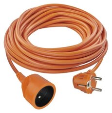 Prodlužovací kabel 25 m / 1 zásuvka / oranžová / PVC / 250 V / 1,5 mm2