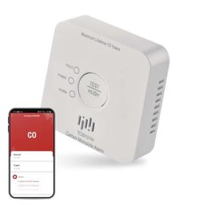 GoSmart detektor oxidu uhoľnatého v miestnosti TCS0101W s WiFi