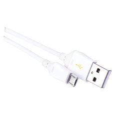 Kabel USB 2.0 A/M - micro B/M 1m bílý, Quick Charge
