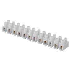Svorkovnice 12 × 6,0 mm bílá