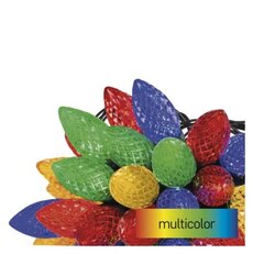 Vánoční řetěz LED, barevné žárovky, 9,8 m, vícebarevný, multifunkční