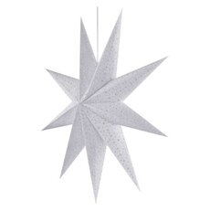 Papírová hvězda LED, 60 cm, uvnitř.
