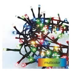 LED vánoční řetěz - ježek, 6 m, vnitřní i venkovní, vícebarevný, časovač