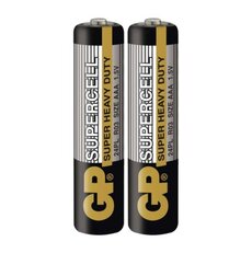 Zinkouhlíková baterie GP Supercell R03 (AAA)