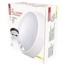LED svítidlo s pohybem. Senzor, kruhový č/b 14W t.b.