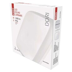 LED svítidlo Dori, čtvercové b. 18W neut.b.,IP54