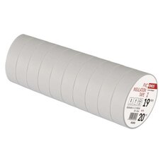 Izolační páska z PVC 19 mm / 20 m bílá