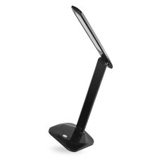 LED stolná lampa CHASE, čierna