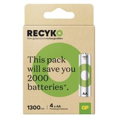 Nabíjacia batéria GP ReCyko 1300 (AA) 4 ks