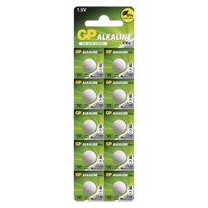 Alkalická gombíková batéria GP LR1120 (191F), 10 ks