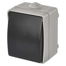 Nástěnný schodišťový spínač č. 7, IP54, 1 tlačítko