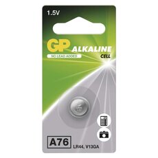 Alkalická knoflíková baterie GP LR44 (A76F)