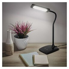 Stolní lampa LED Eddy, černá