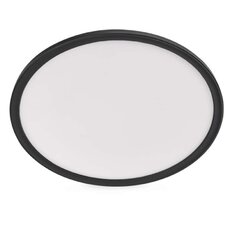 LED prisadené svietidlo FLORI okrúhle, čierné, 22W, neutrálna biela