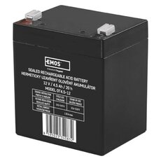 Bezúdržbový olověný akumulátor 12 V/4,5 Ah, faston 4,7 mm