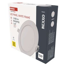 LED vstavané svietidlo NEXXO, kruhové, biely, 12,5W, neutrálna biela