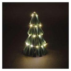 Vianočný papierový stromček, 15 cm, vnútorný