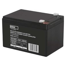Bezúdržbový olověný akumulátor 12 V/12 Ah, faston 6,3 mm