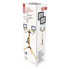 LED reflektor HOBBY SLIM, 2× 20,5W + stativ