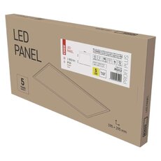 LED panel 30×60, obdélníkový zapuštěný bílý, 19W neutr. b.