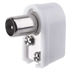 IEC konektor zasunutý pod úhlem